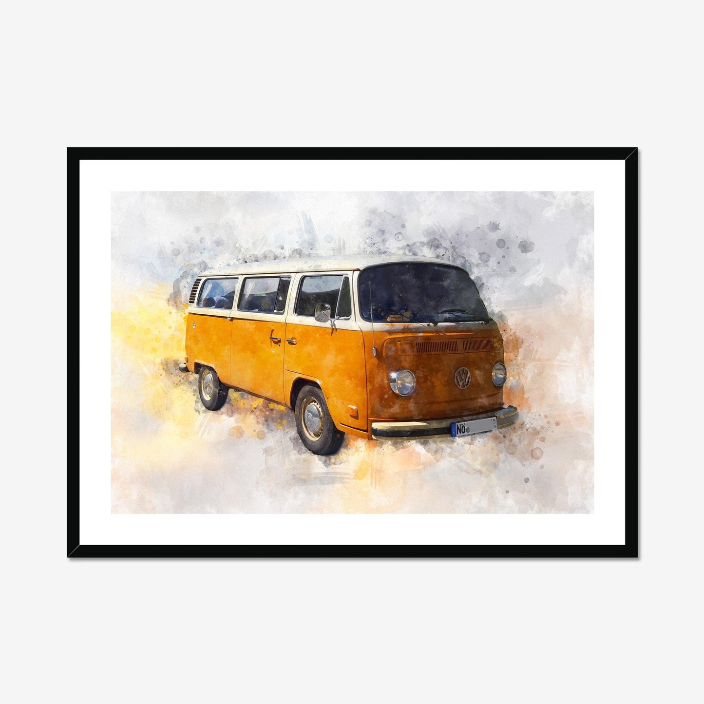 Camper Van Gifts for Camper Van Lovers  | Photo to Painting