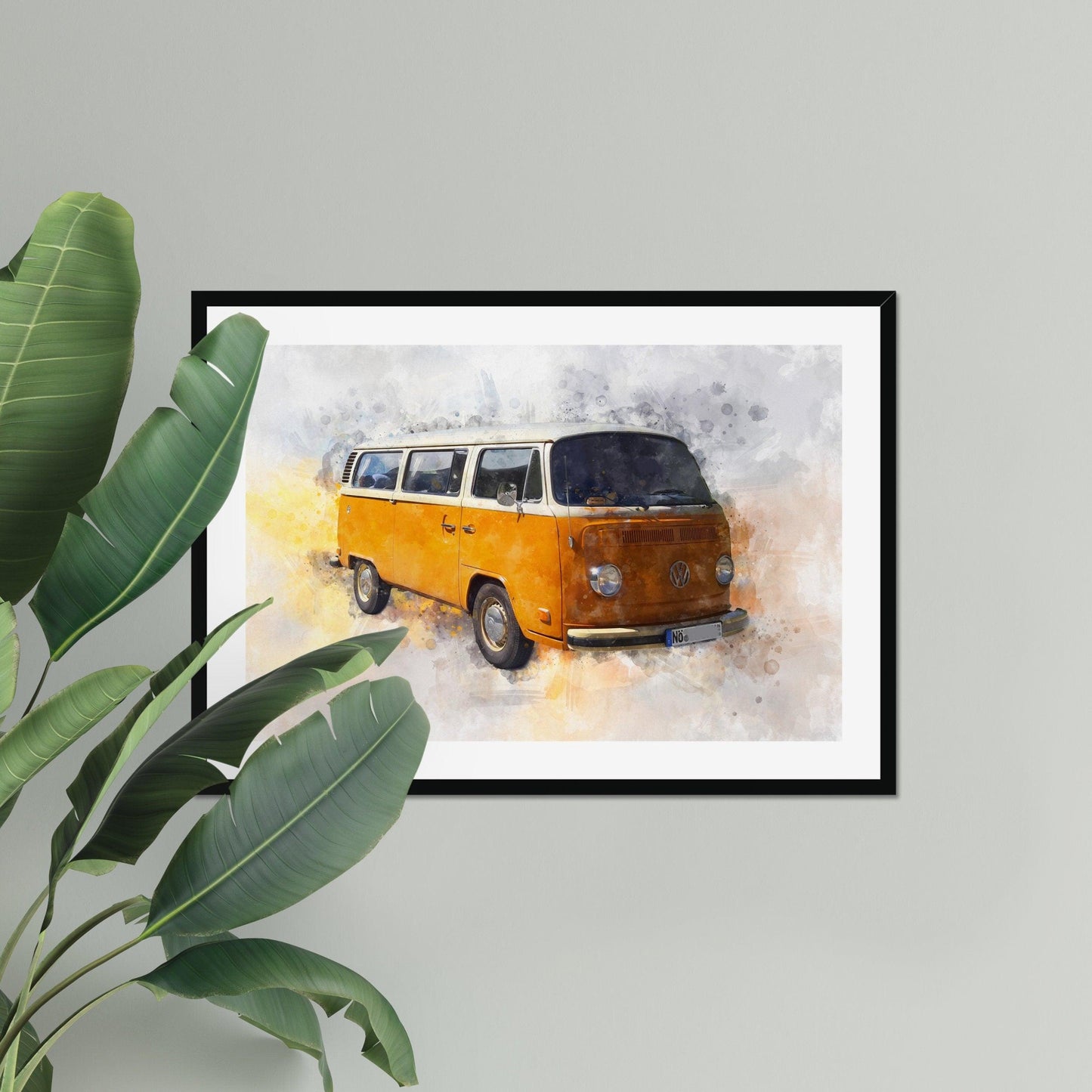 Camper Van Gifts for Camper Van Lovers  | Photo to Painting