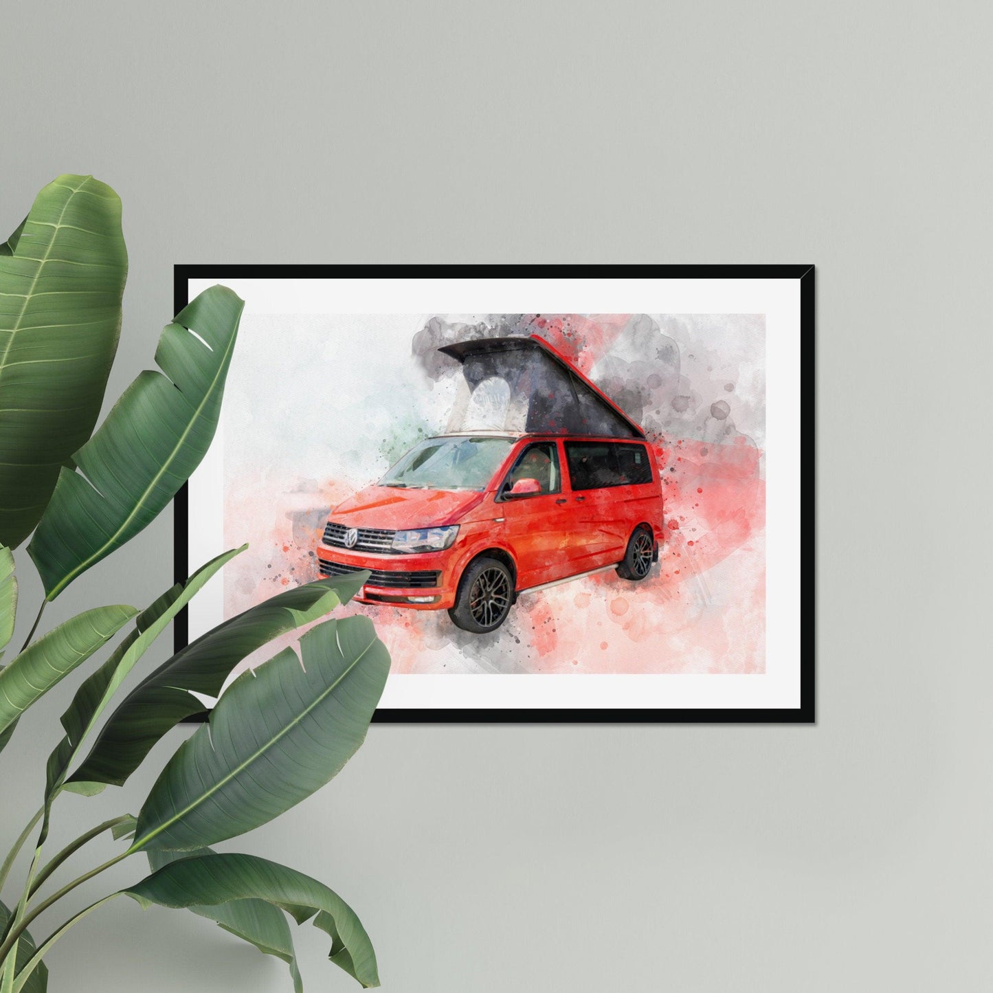 Camper Van Gifts for Camper Van Lovers  | Photo to Painting