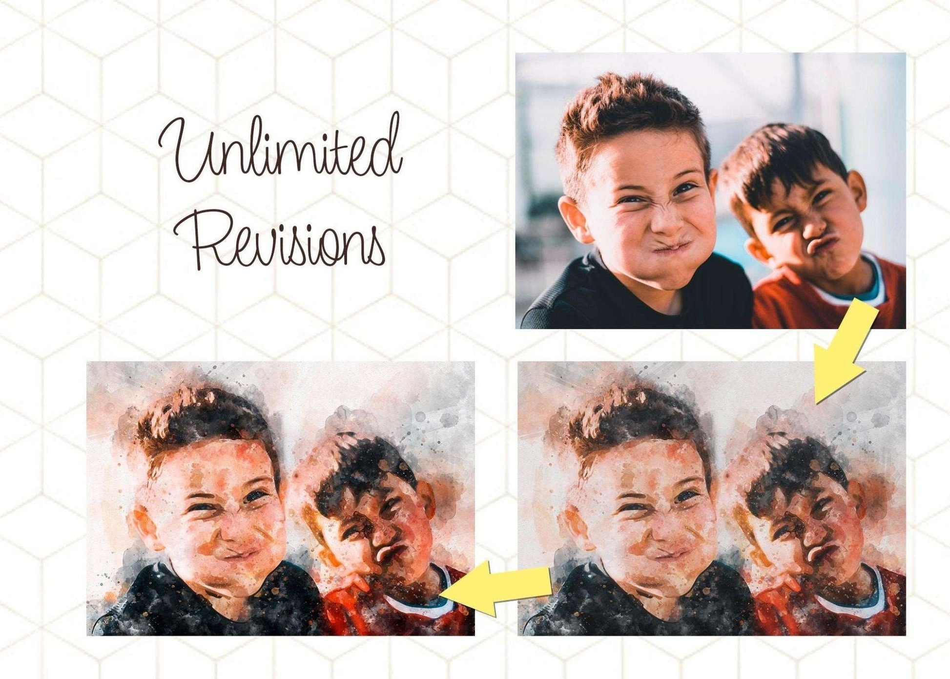 unlimited photo revisions