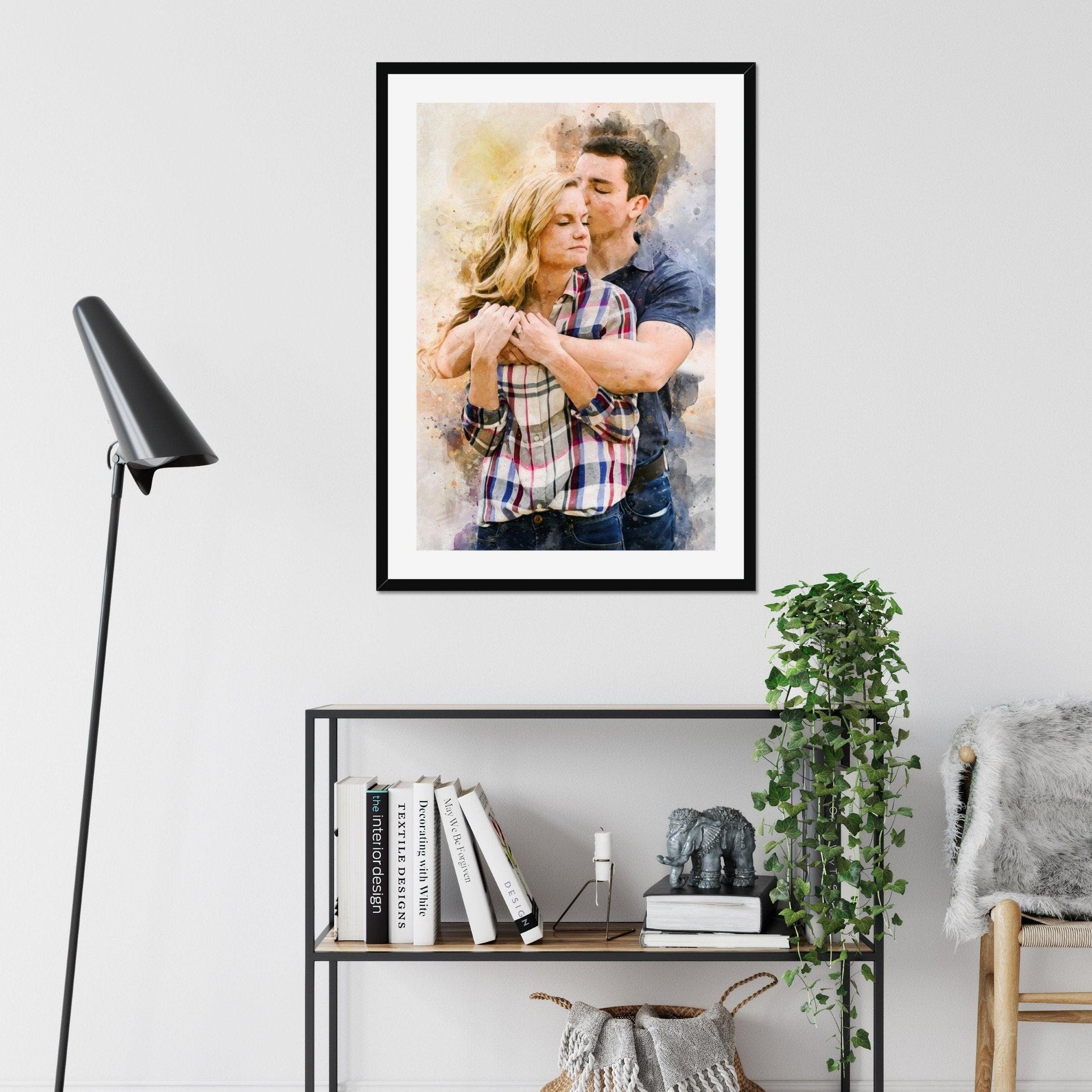 Personalised Engagement Print By Coulson Macleod | notonthehighstreet.com